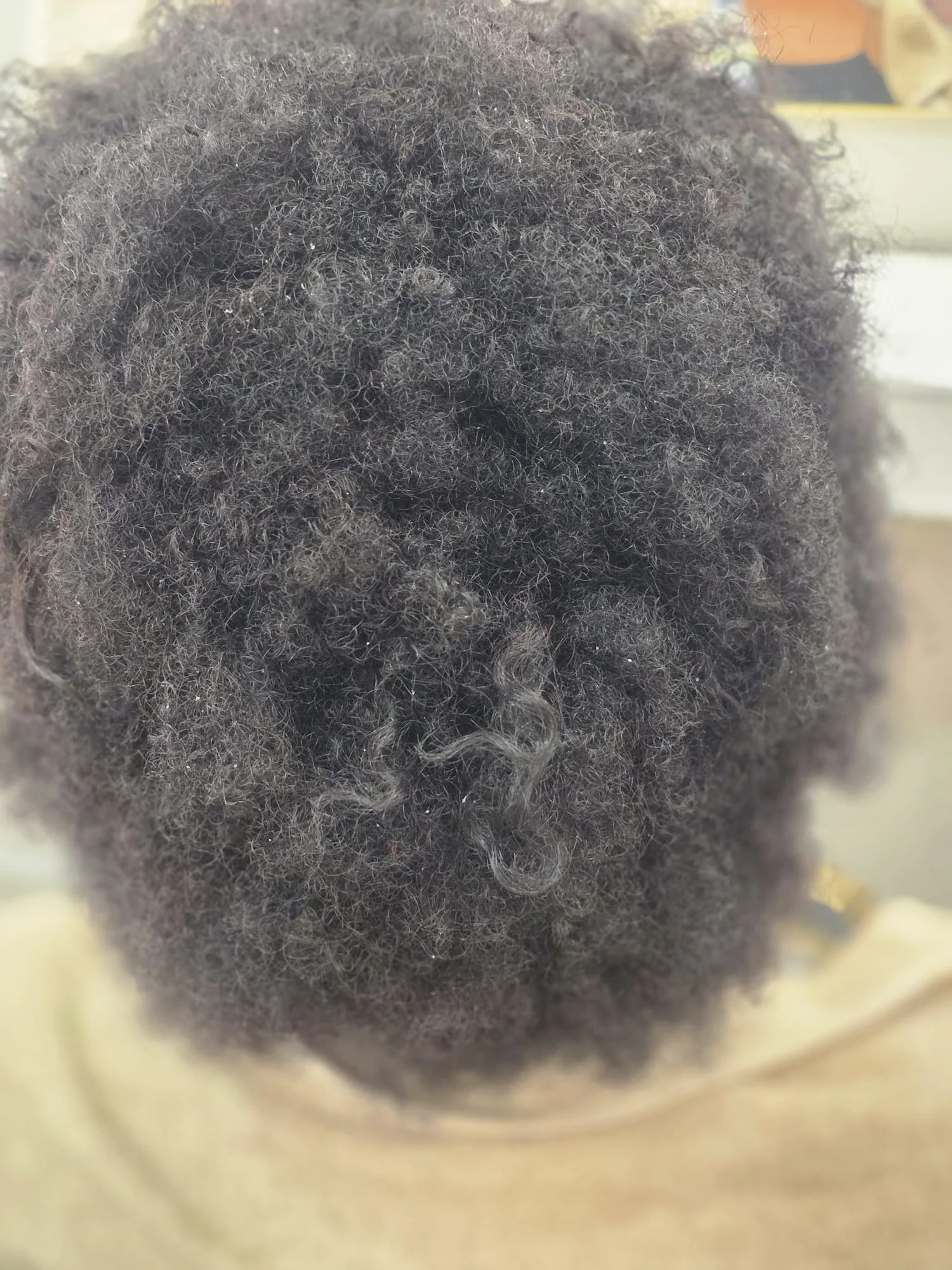 Cabelo antes do cronograma capilar de recuperação